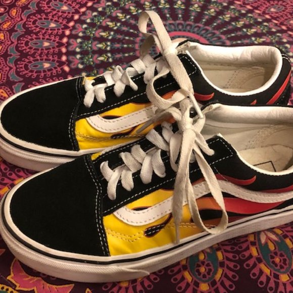 Vans Shoes - VANS Old Skool Flame Sneakers